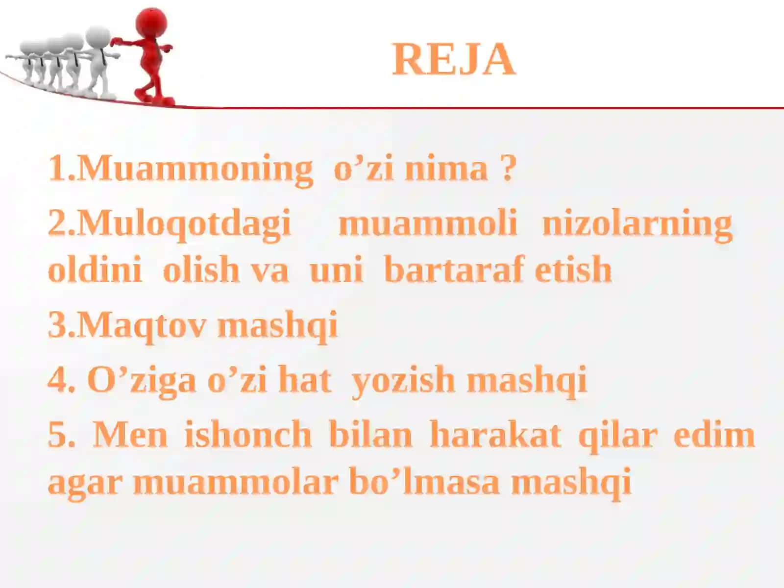 "NEGA MUAMMOLARGA DUCH KELAMIZ" MALIKOVA DILAFRUZ DILSHODOVNA 2