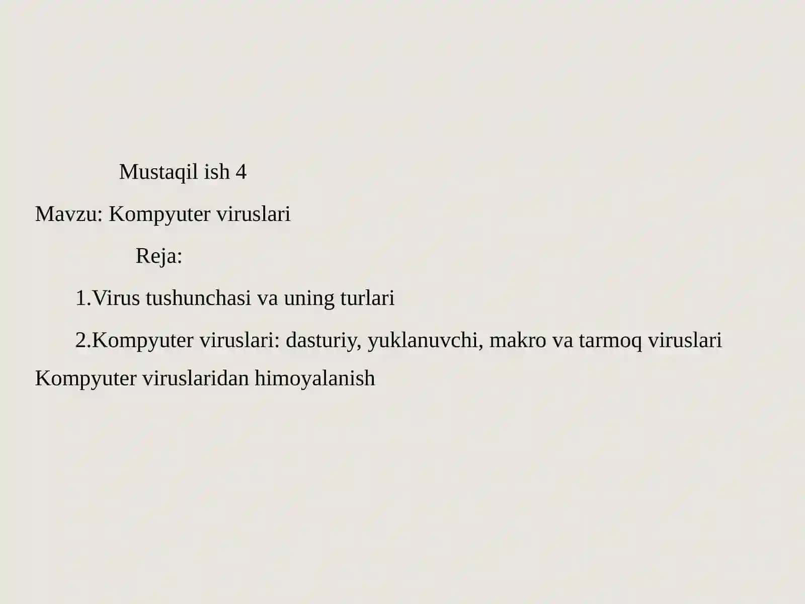 Kompyuter viruslari 2