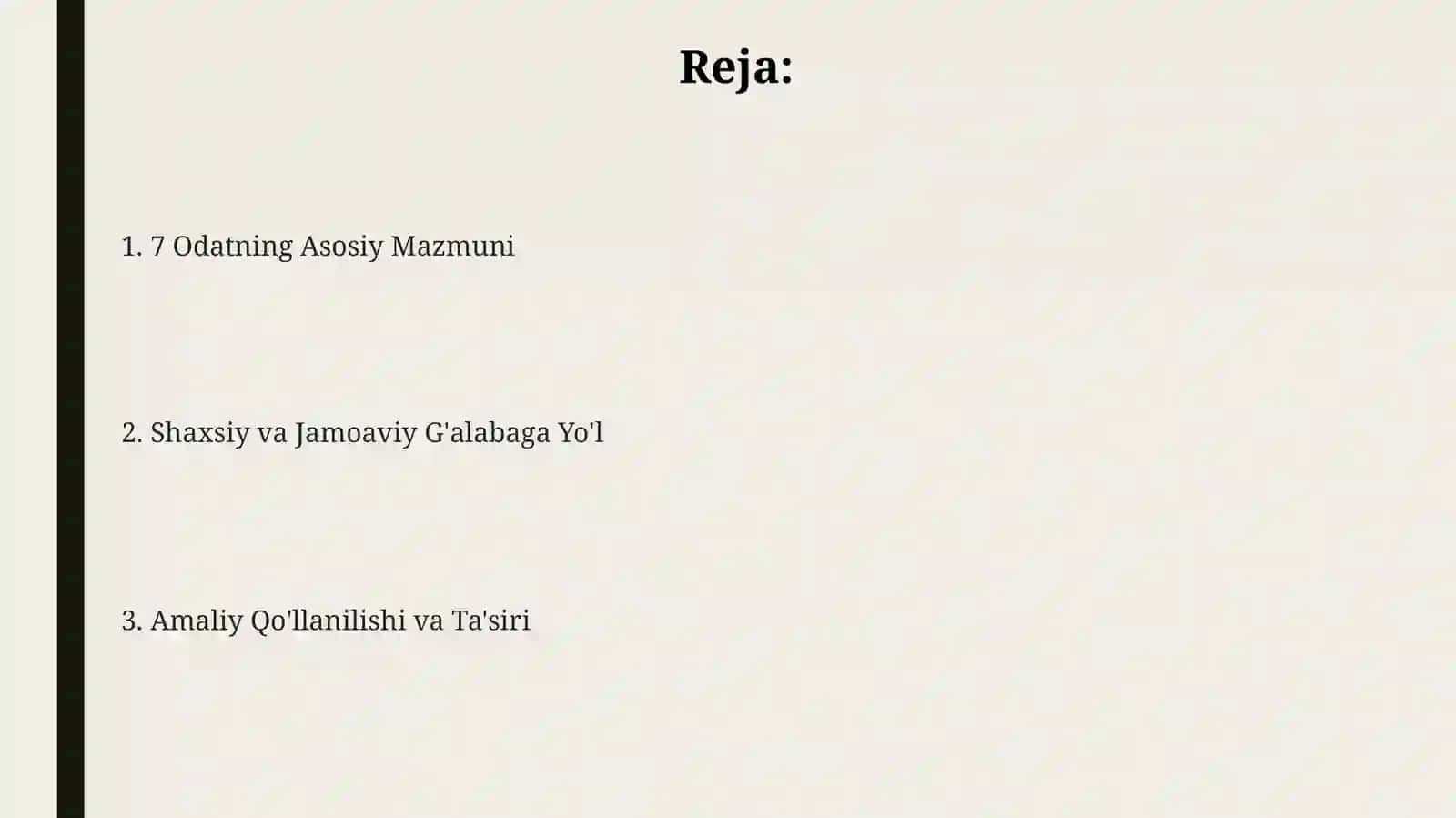 Muvaffaqiyatliinsonlarning7ko‘nikmasi 2