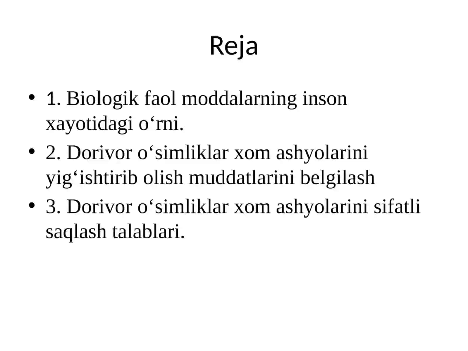 Tabiiy dorivor oʻsimliklarning shifobaxshilik xususiyatlari va ularni biologik faol moddalarga bogʻliqligi 2
