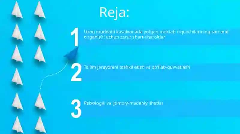 Uzoq davolanuvchi maktab o‘quvchilarini samarali ta‘lim olishning asosiy shartlari 2