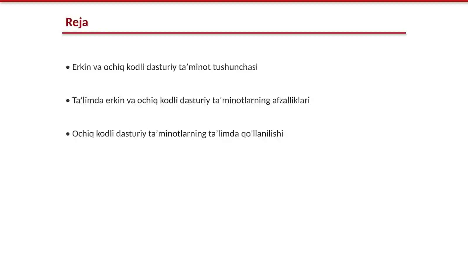 Taʼlimda erkin va ochiq kodli dasturiy taʼminotlar 2