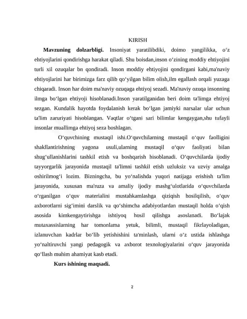 Boshlangʻich taʼlim fanlarini oʻqitish jarayonida sharq mutafakkirlarining ilmiy merosi 2
