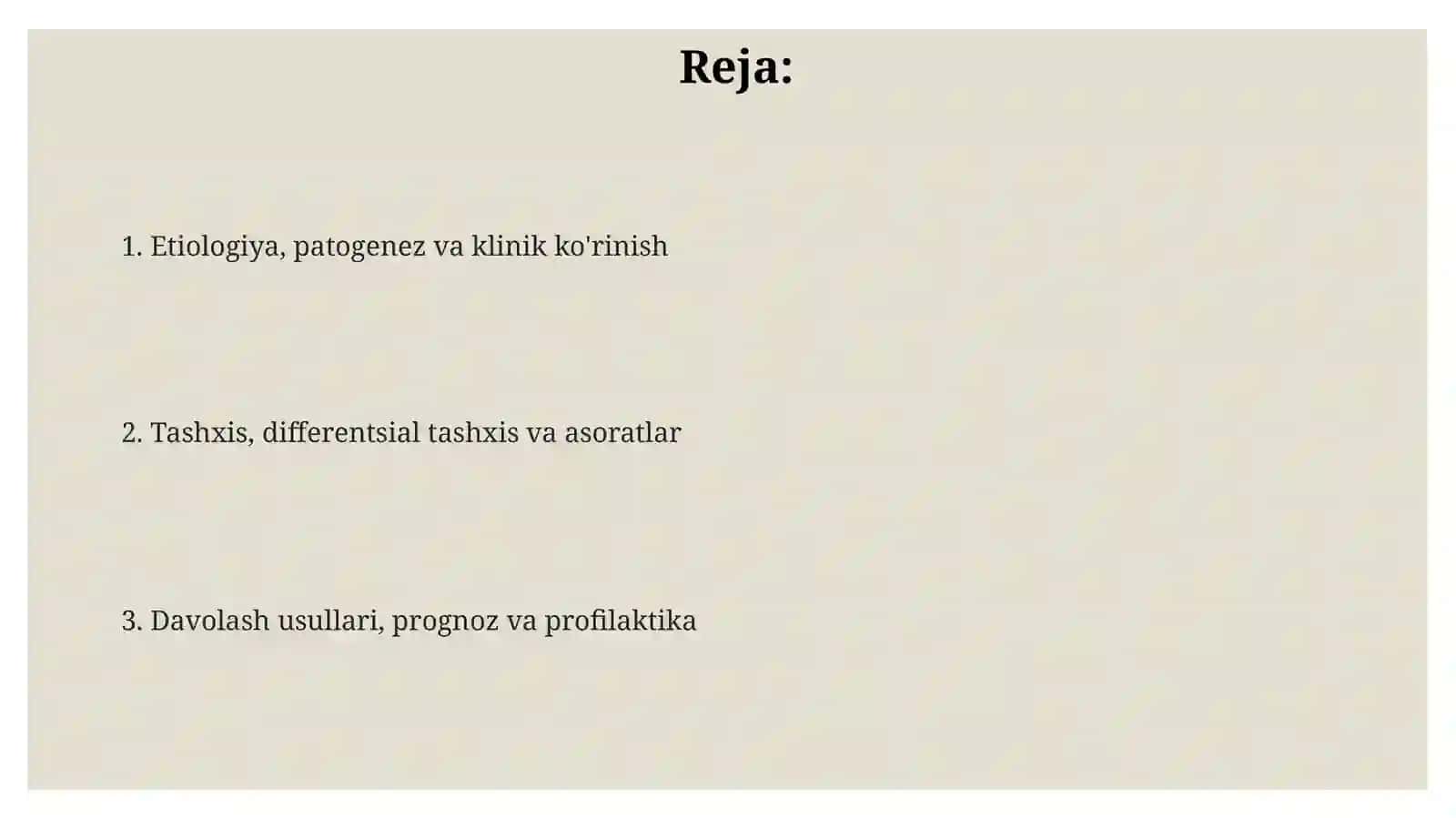 Qoniqarsiz tugʻruq faoliyati. Etiologiyasi, patogenezi, klinikasi va davolash usullari 2