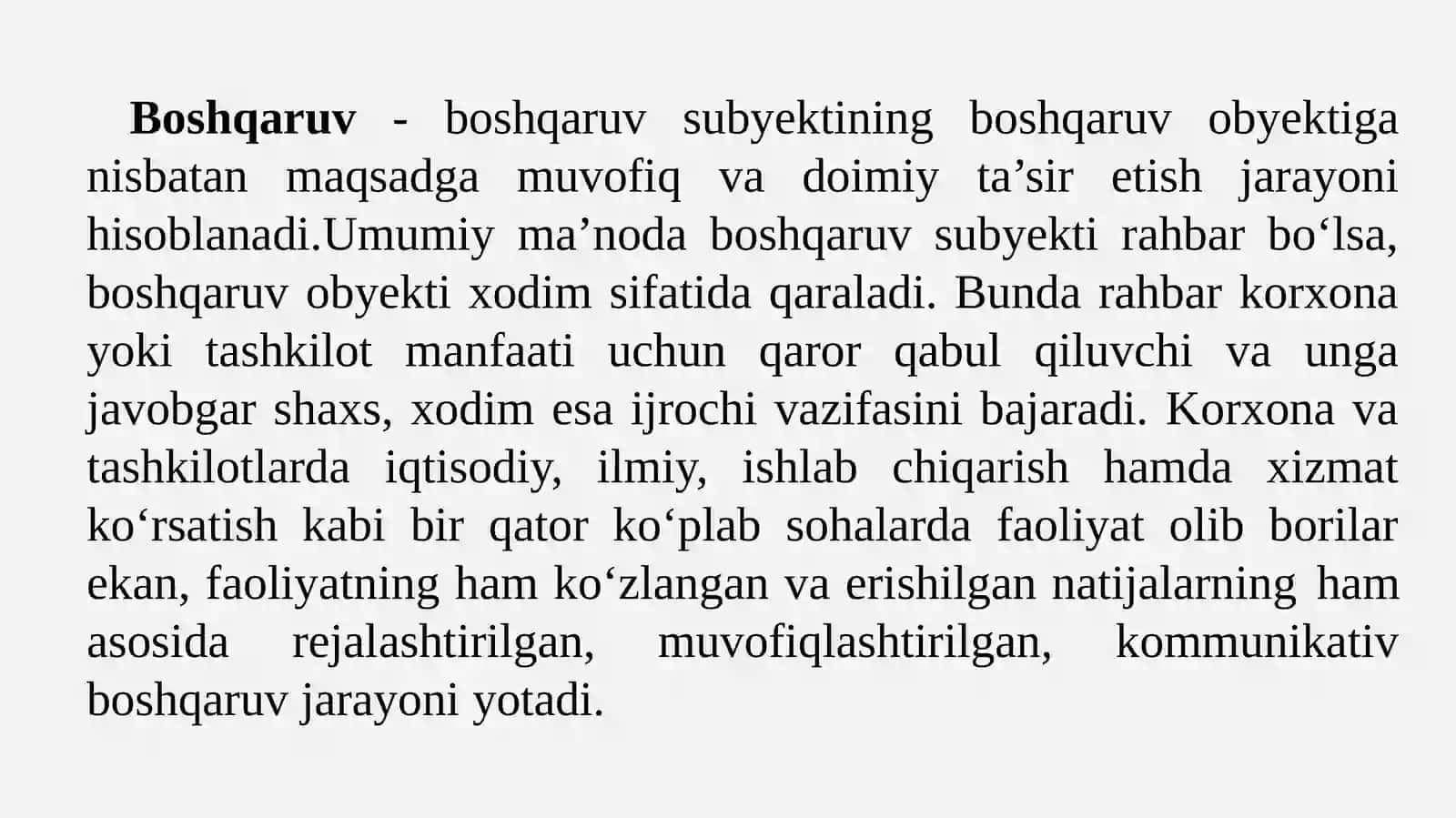 Boshqaruv va rahbarlik faoliyatida notiqlik san’ati 2