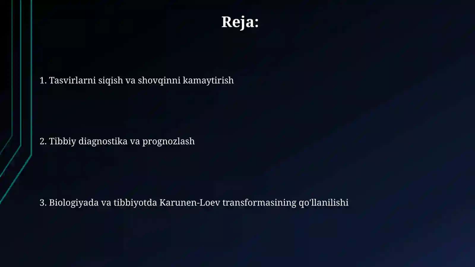 Karrali integrallarning biologiya va medisinadagi tatbiqlari 2
