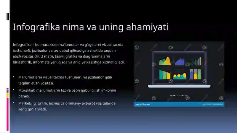 Infografikani yaratish texnologiyalari 2