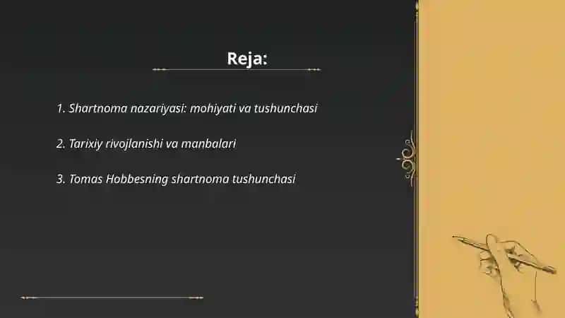 Davlat va huquq tog'risidagi shartnoma nazaryasi moxiyati 2