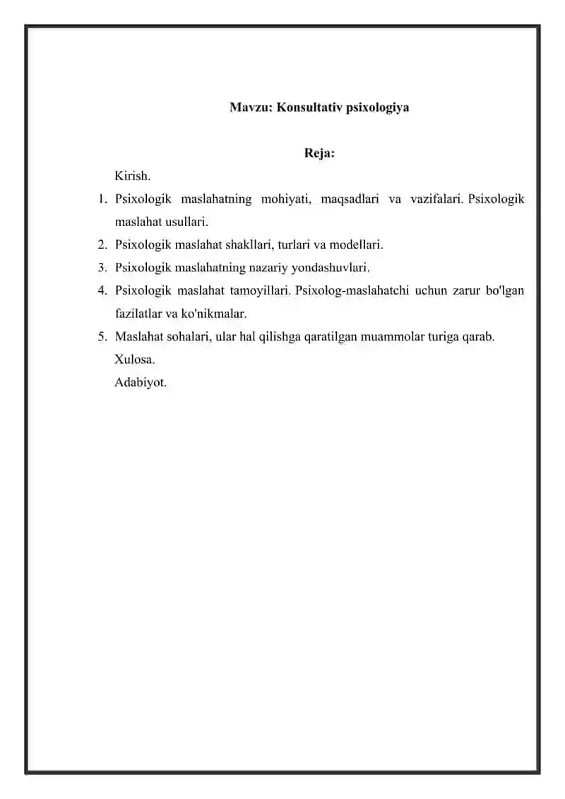 Konsultativ psixologiya 2