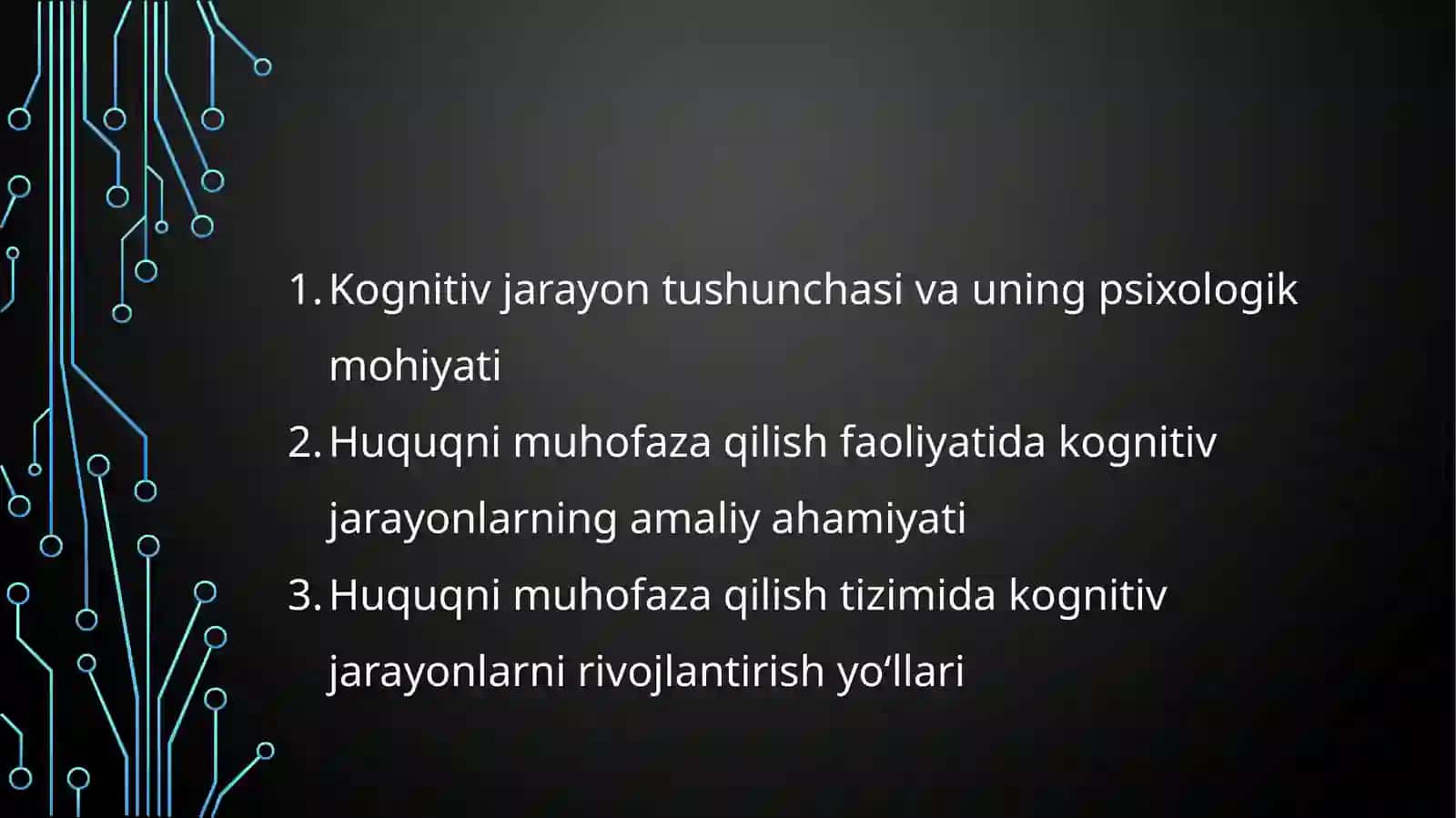 HUQUQNI MUHOFAZA QILISH FAOLIYATIDA KOGNITIV JARAYONLARNING O’RNI 2