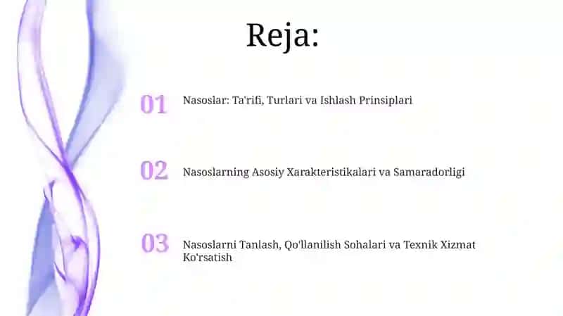 Nasoslar: Ta'rifi, Turlari va Ishlash Prinsiplari 2