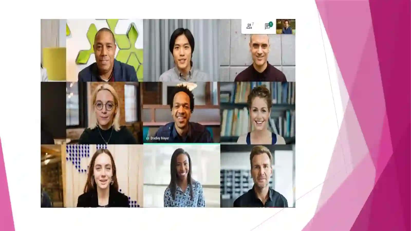 Google Meet platformasidagi konferensiya yaratish va unga foydalanuvchilarni ulash va boshqarish 2