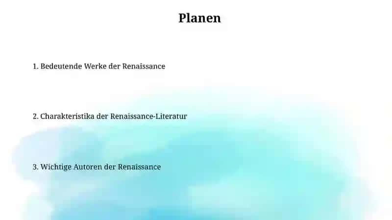 Bedeutende Autoren der englischen Renaissance 2
