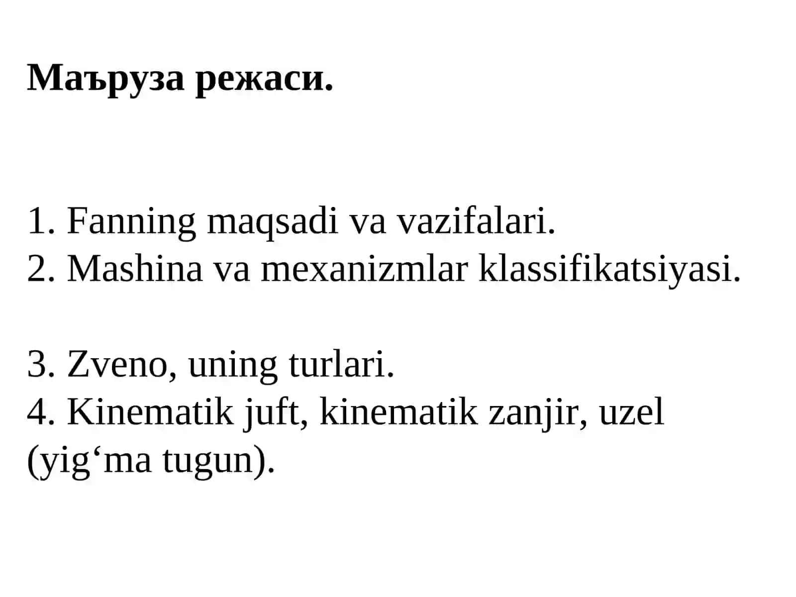 MEXANIKA (MMN) 2