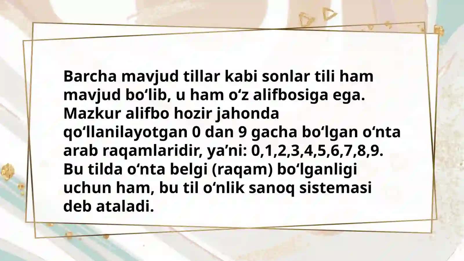 Turli  sanoq  sistemalari  haqida  tushuncha.Pozitsion  va  nopozitsion  sanoq  sistemalari 2