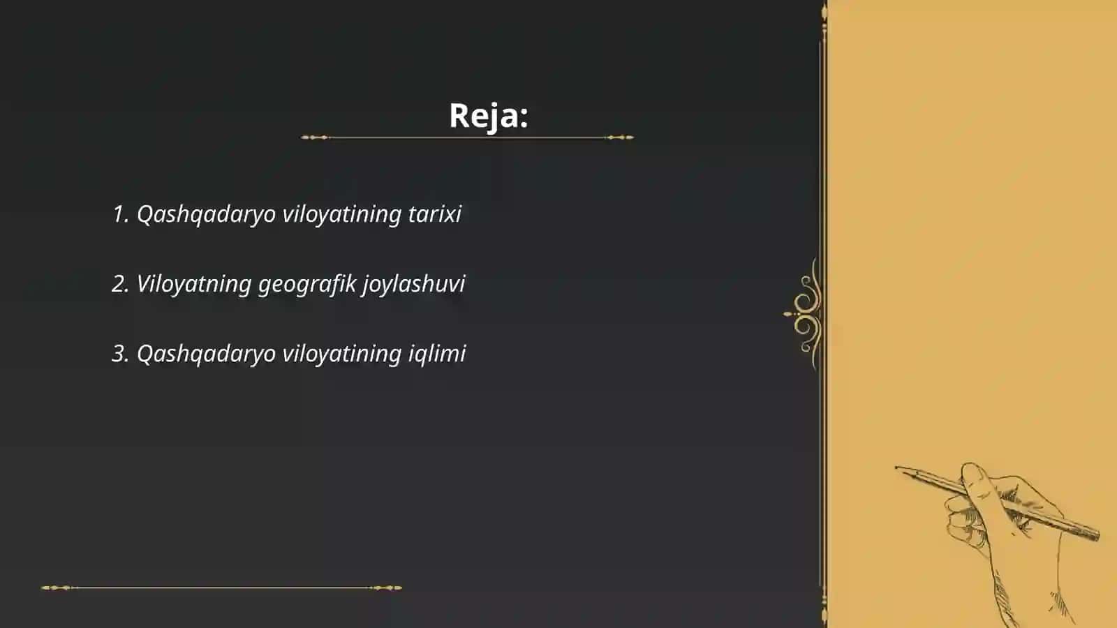 Qashqadaryo viloyati haqida 2