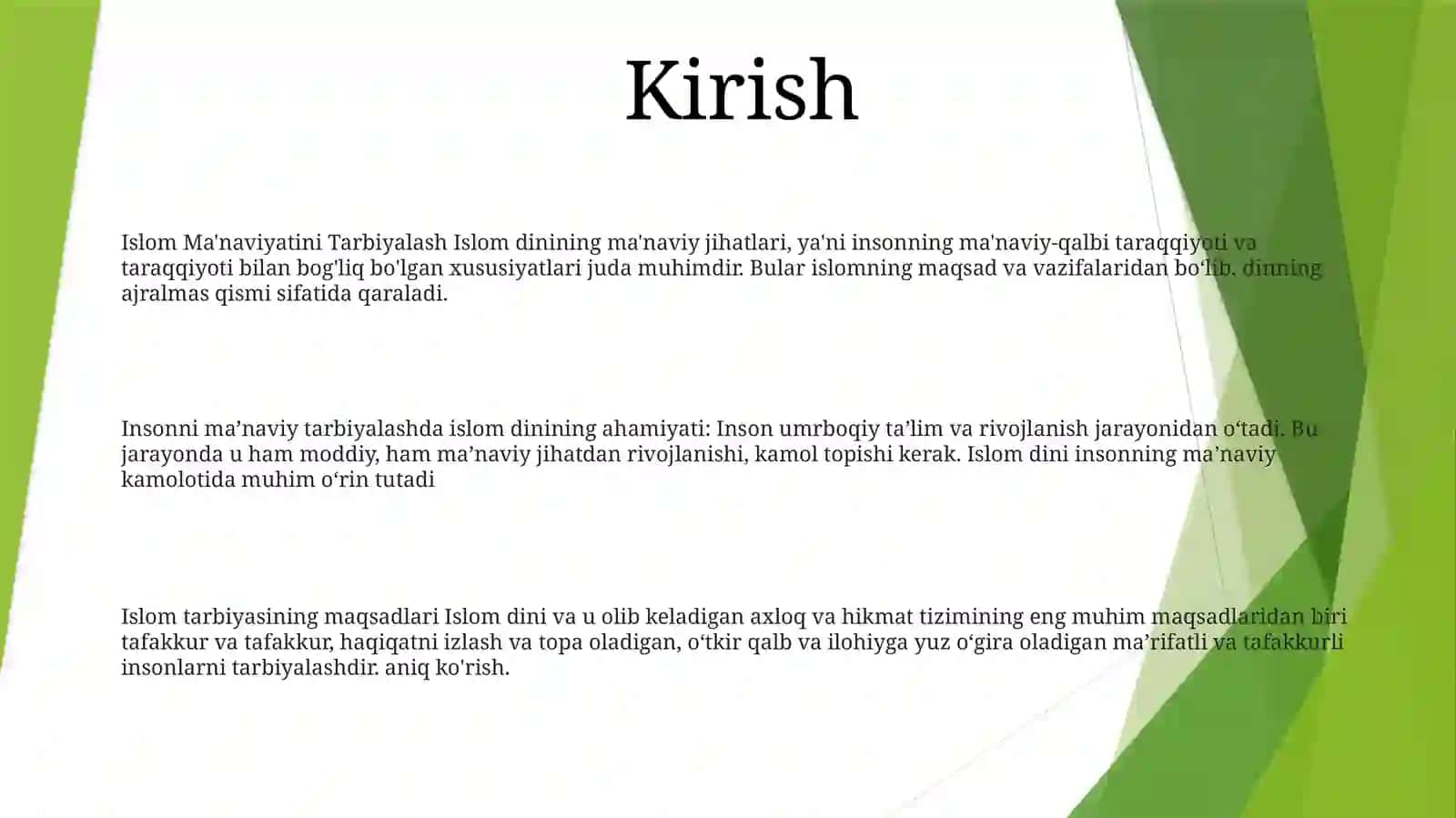 Islom Inson Ma’Naviy Madaniyatini TarbiyalashOmillariHaqida 2