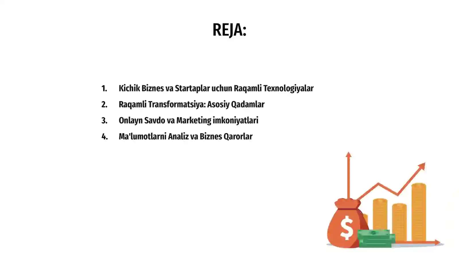 Kichik Biznes va Startaplar uchun Raqamli Texnologiyalar 2