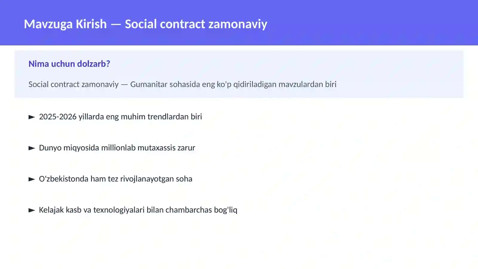 Social contract zamonaviy 2
