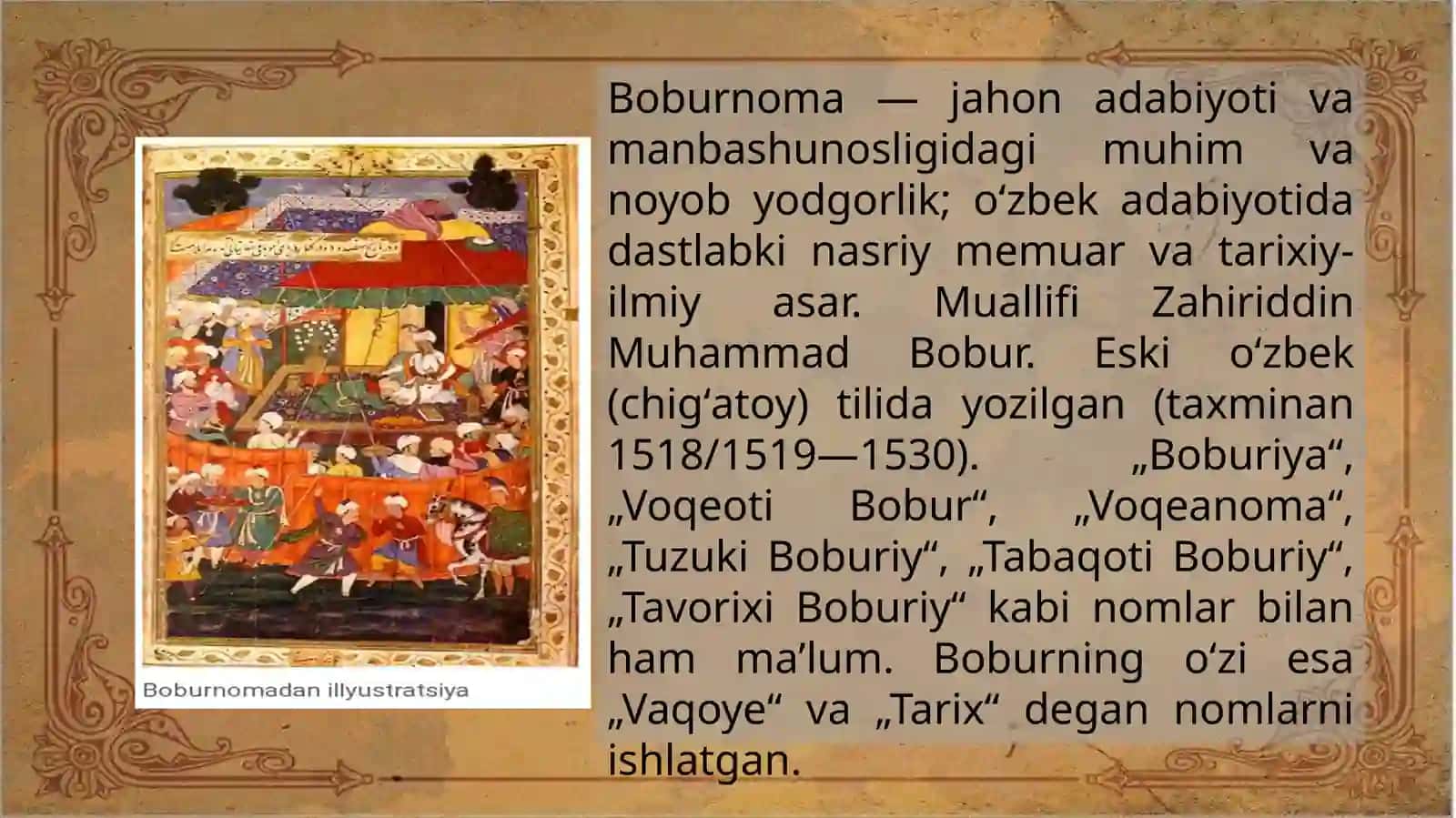 Boburnoma 2