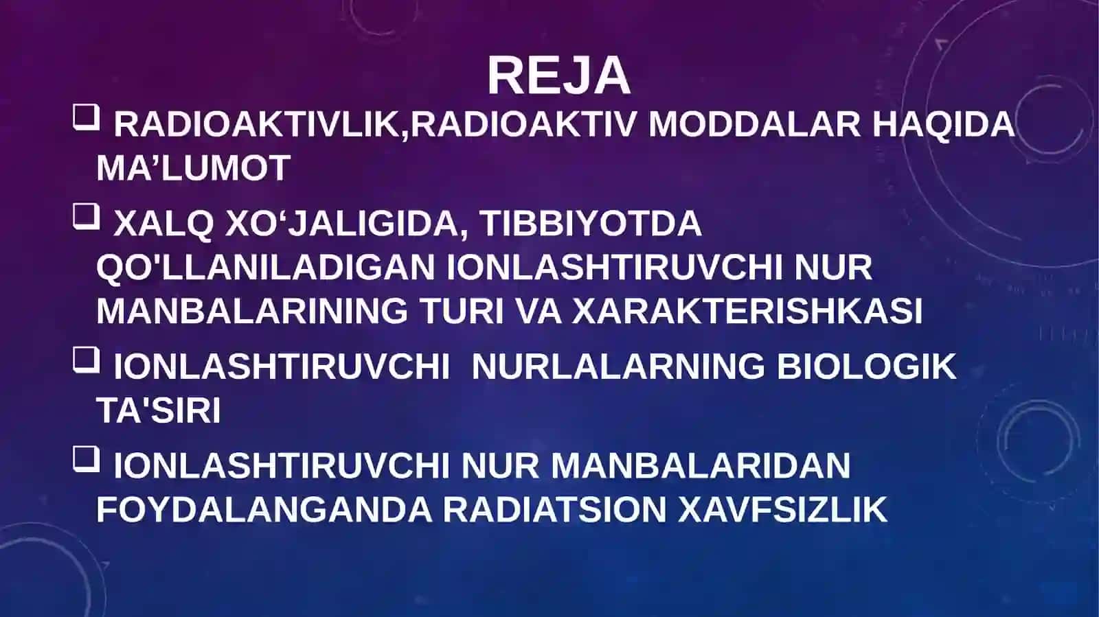 Kasalhonalar rentgen-radiologiya 2