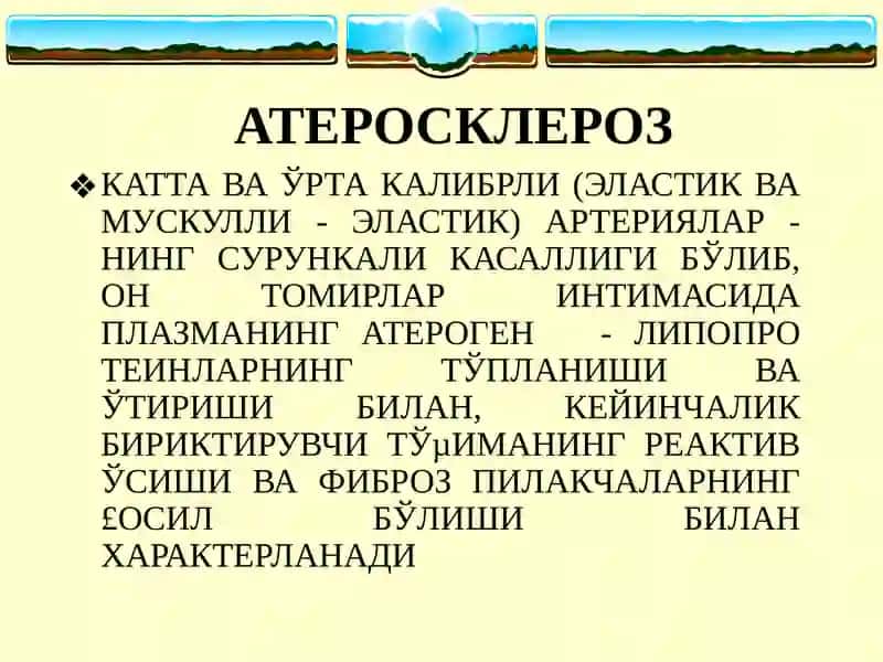 Атеросклероз 2