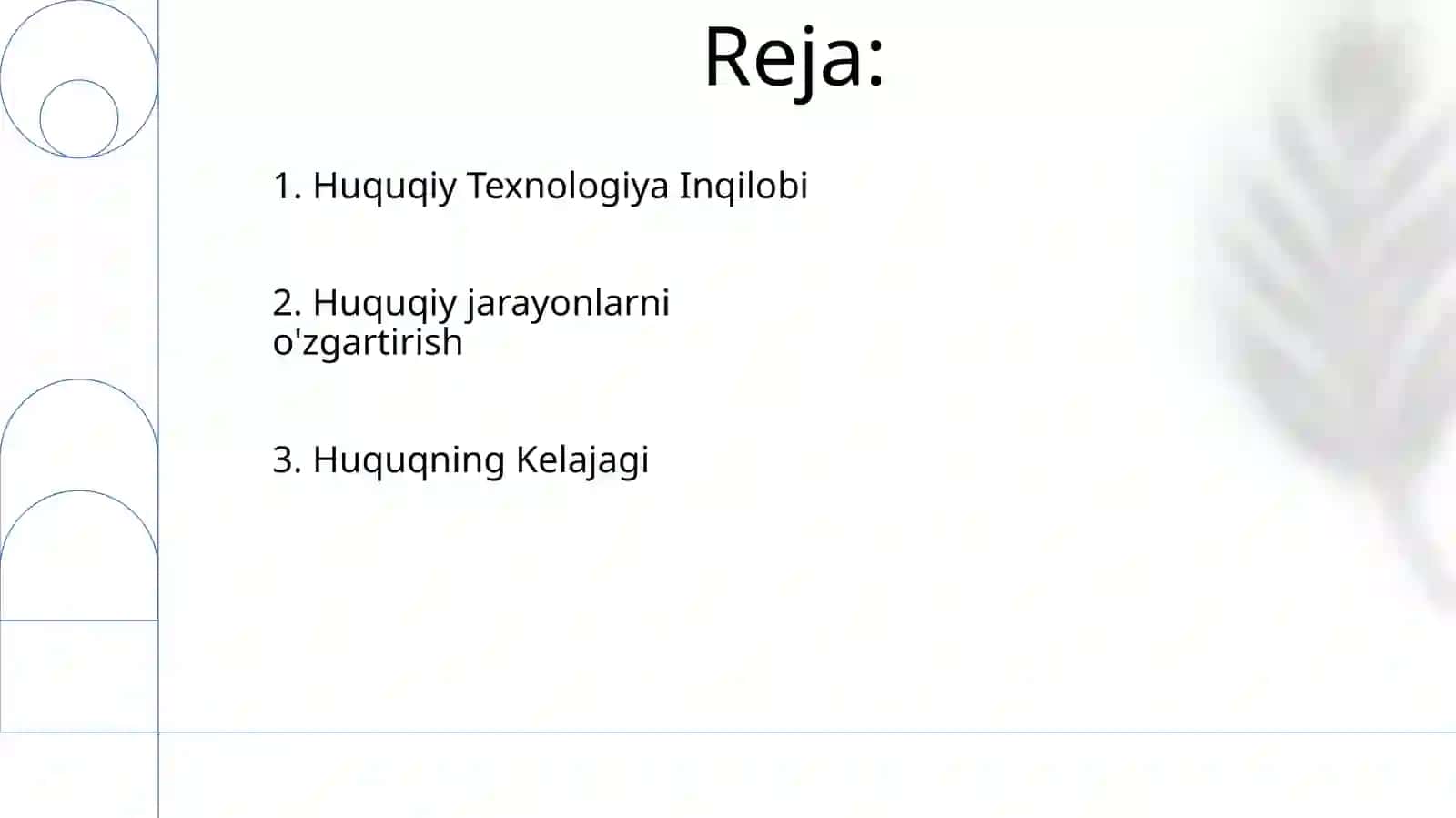 Yuridik texnologiyalar mohiyati 2