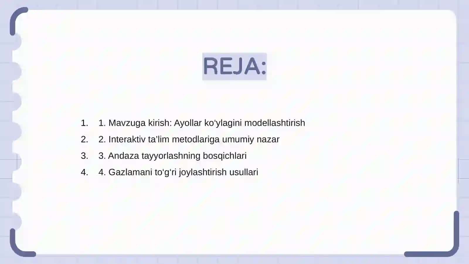Ayollar ko‘ylagini modellashtirish 2