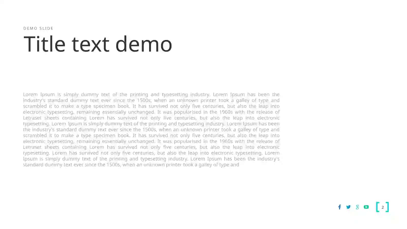 Premium KeyNote Template 2