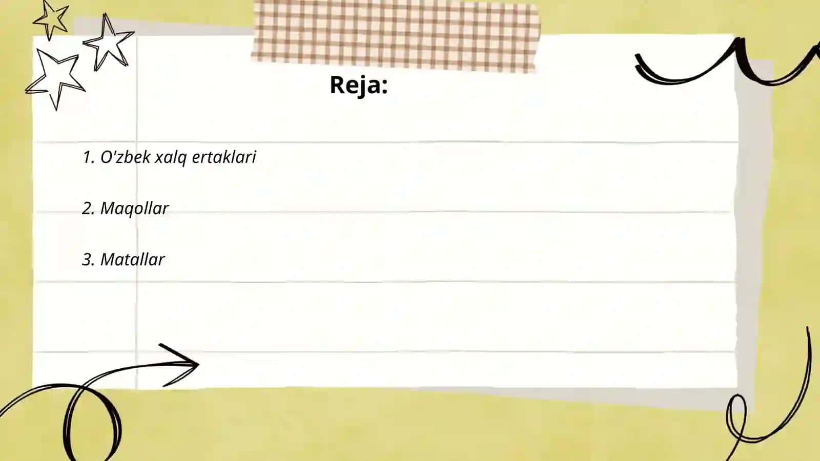 O'zbek xalq ertaklari 2