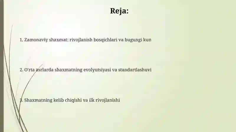 Shaxmat o'yining kelib chiqishi tarixi va rivojlanish bosqichlari 2