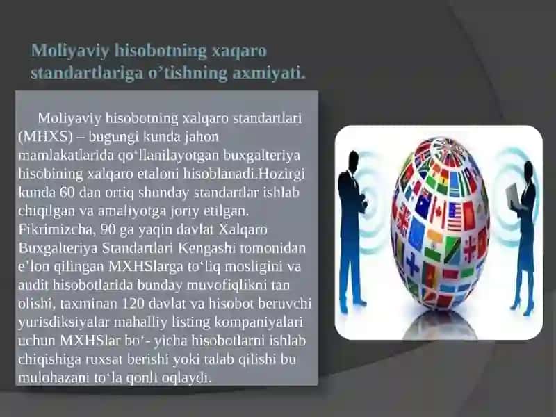 O’zbekistonda Buxgalteriya Hisobining Milliy Kontse'tual Asoslarini Xalqaro Standartlarga Muvofiqlashtirish: Muammolar va Ularni Bartaraf Etish Strategiyalari 2