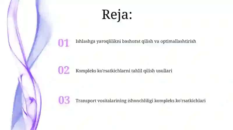 Kompleks ko'rsatkichlarni tahlil qilish usullari 2