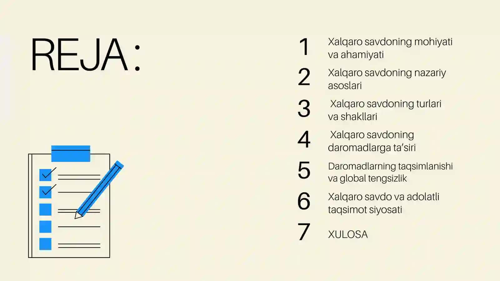 Xalqaro savdo va daromadlarning taqsimlanishi 2