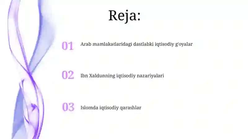 Islomdagi iqtisodiy qarashlar 2