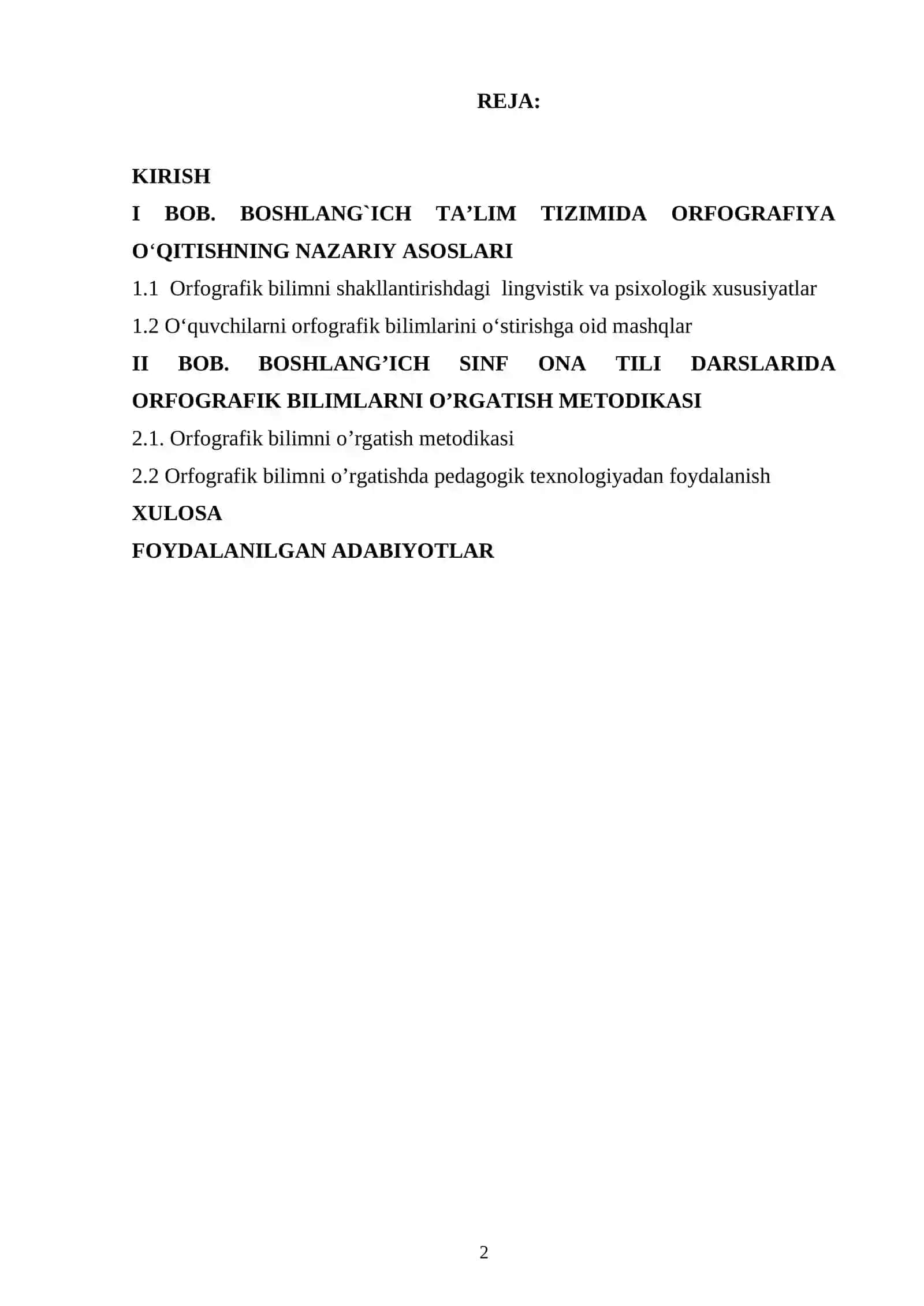 1-sinf darsliklaridagi ortografiyaga oid mashqlarni tashkil qilish 2