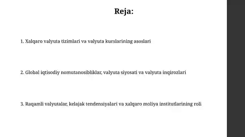 Xalqarovalyutamunosabatlarivavalyutakursi 2