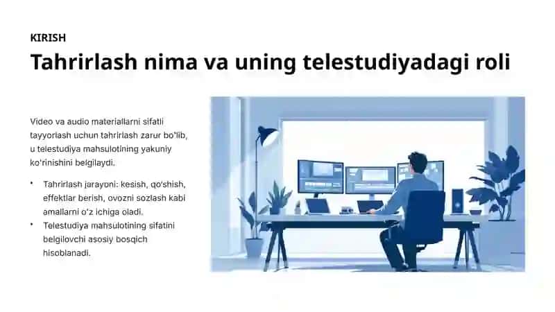 Tahrirlashva ovoz 2