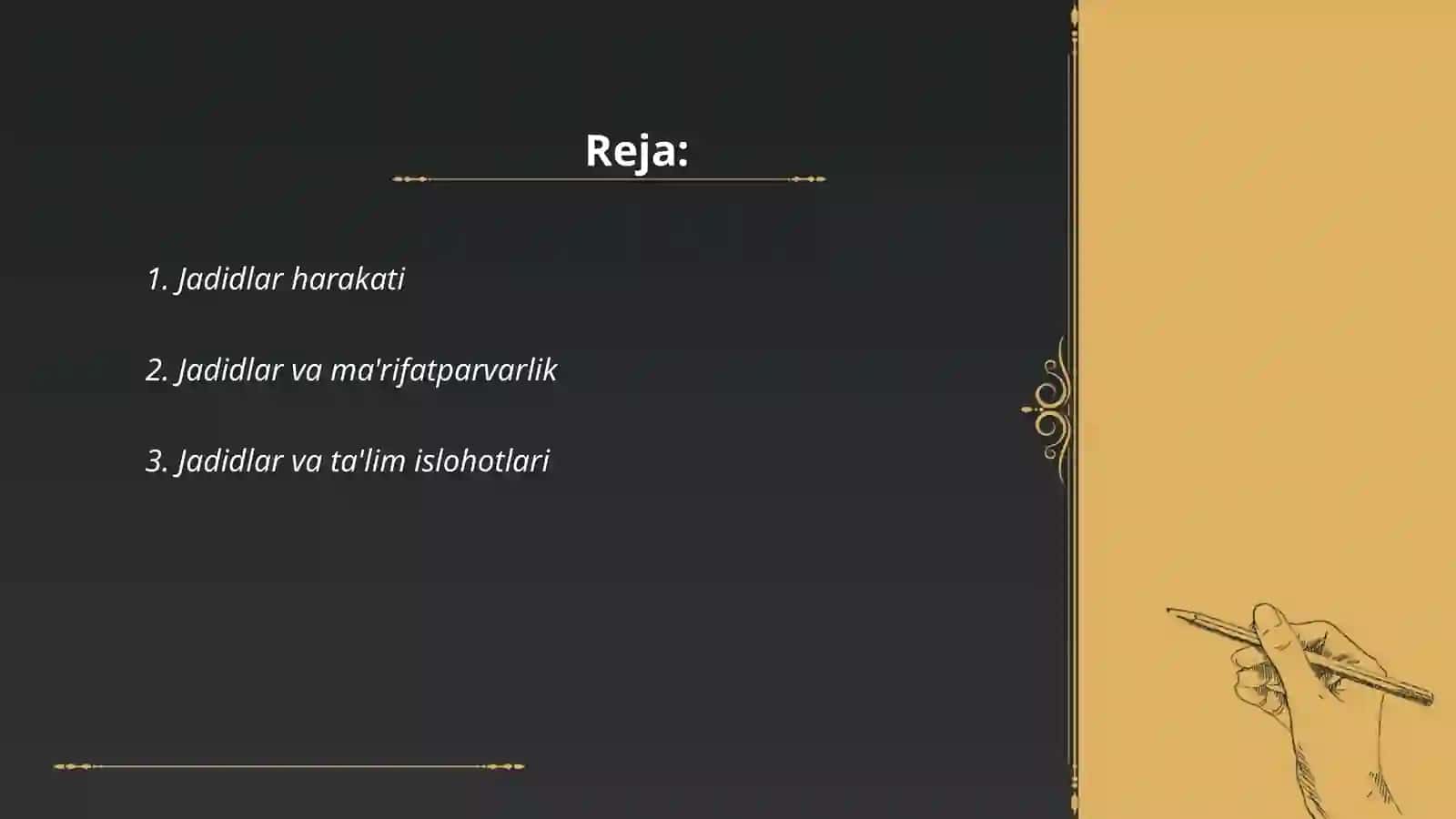 Jadidlar harakati 2