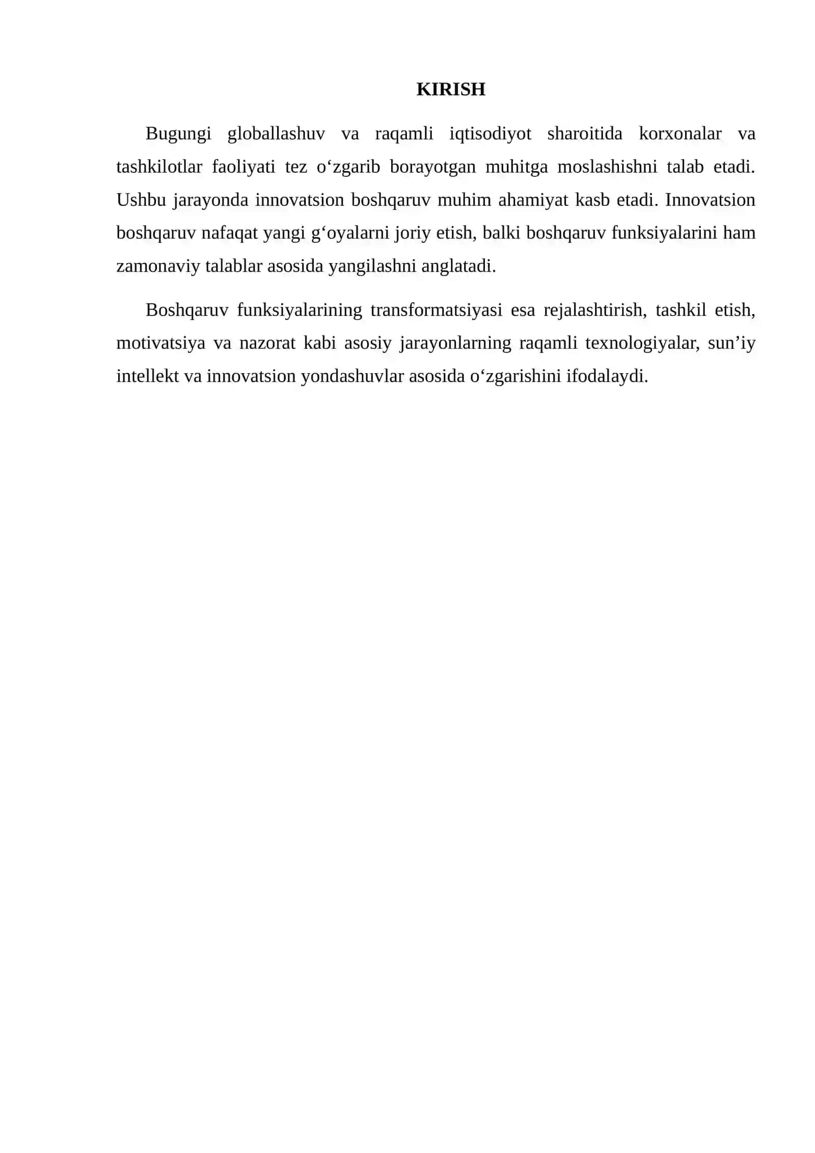 Innovatsion Boshqaruv Funksiyalarining Transformatsiyasi 2