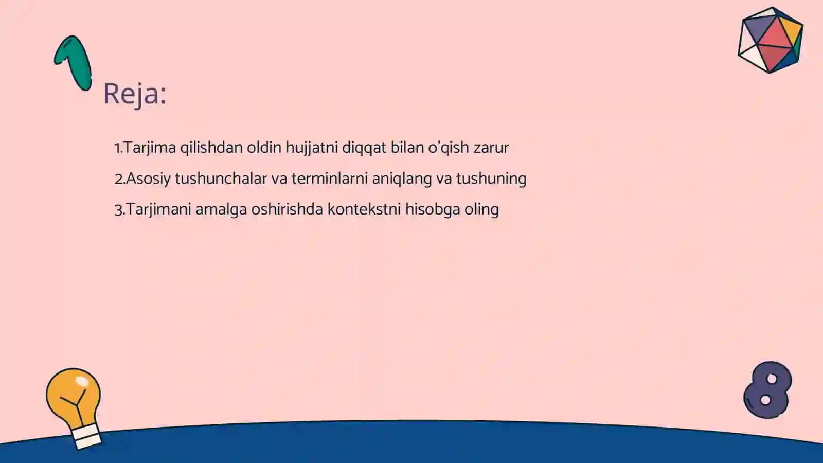 Tarjimayi holni yozishda faoliyatlar ketma- ketligi 2