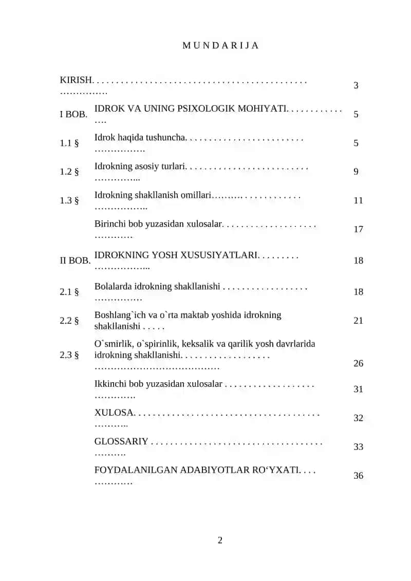 Idrokning yosh xususiyatlari 2