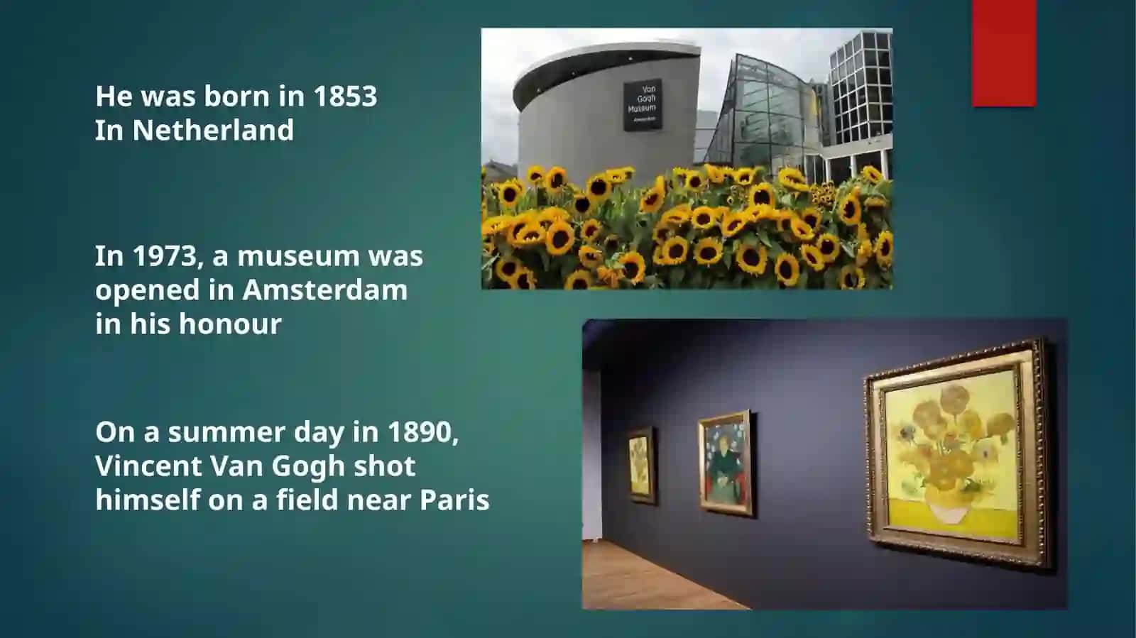 Vincent Willem van Gogh’s work 2