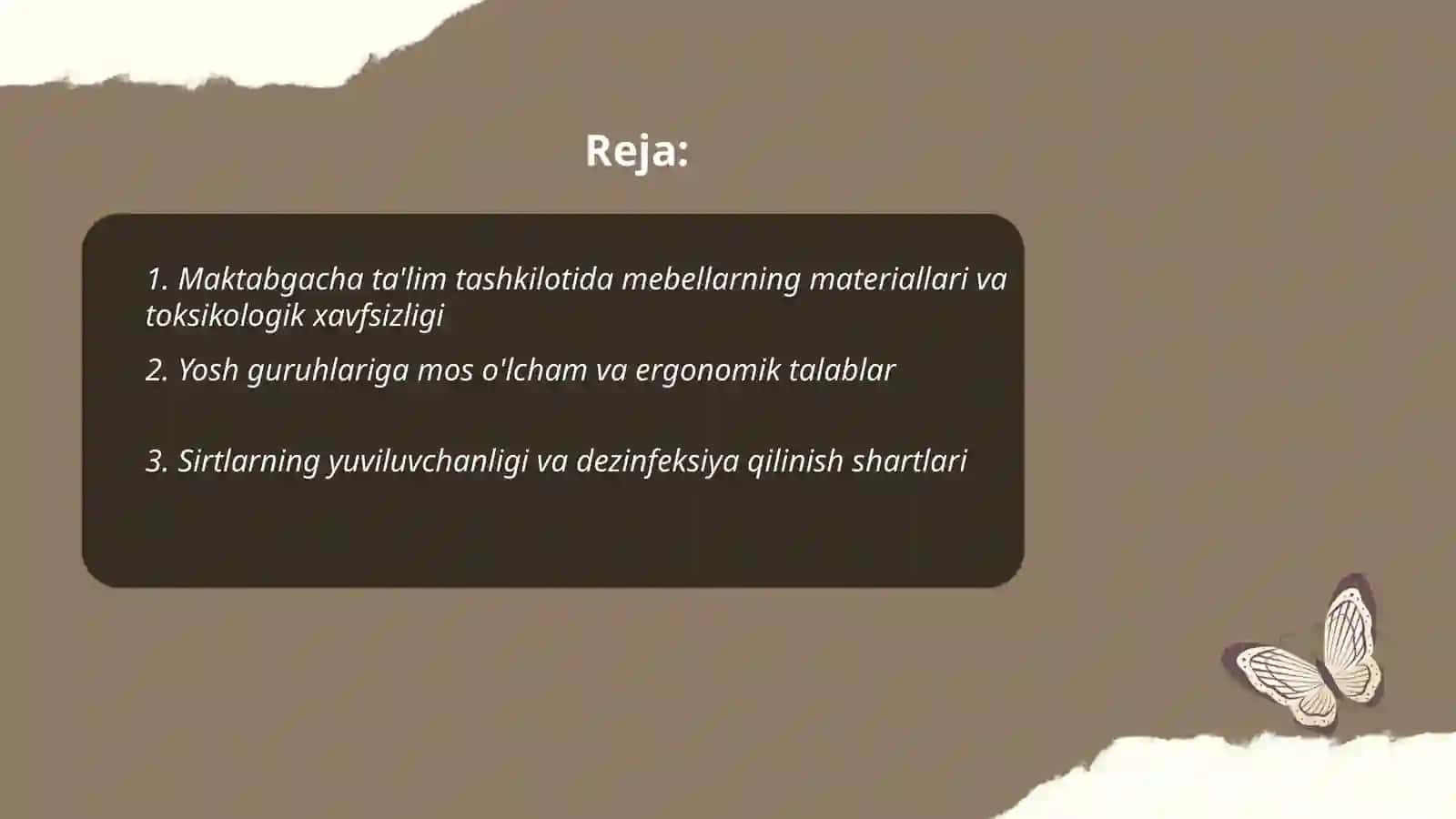 Mebellarga qöyilgan gigenik talablar 2