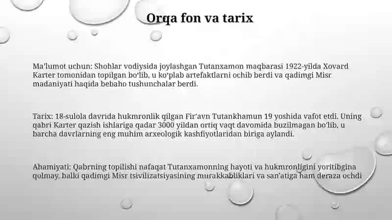 Tutonxamon Maqbarasi 2