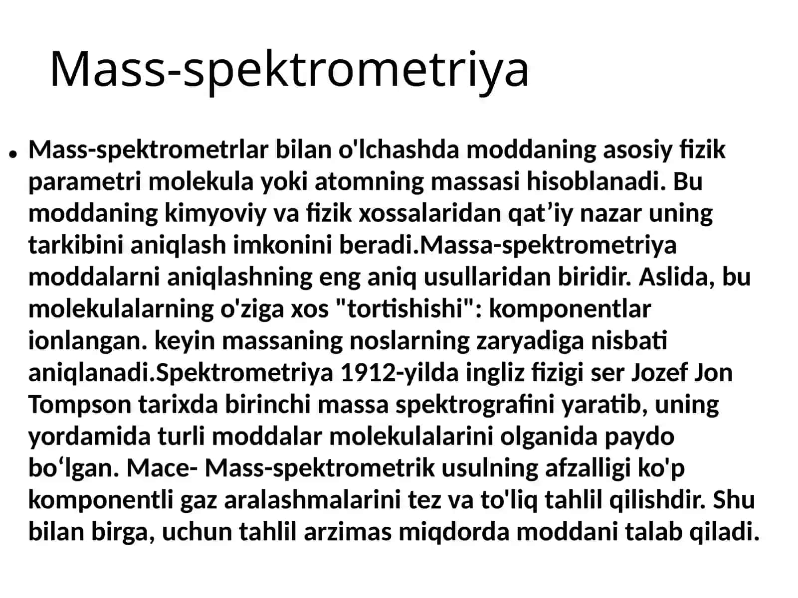 Mass-spektrometriya 2