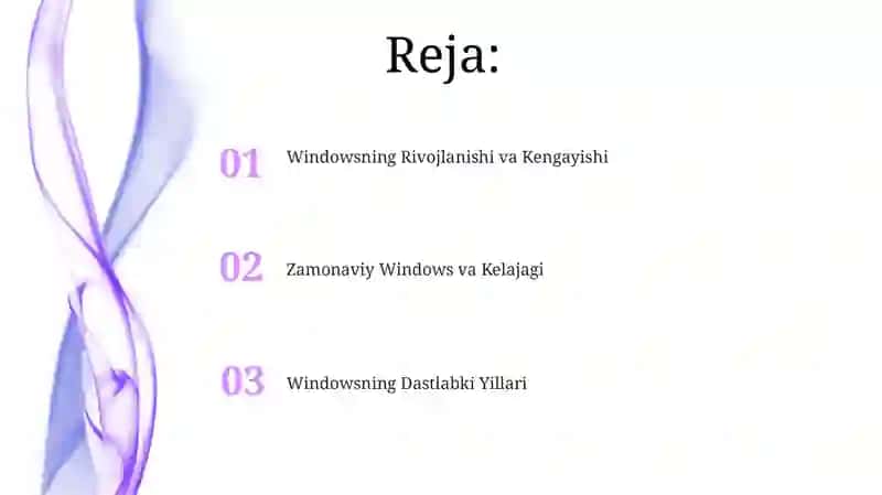Windowsning Dastlabki Yillari 2
