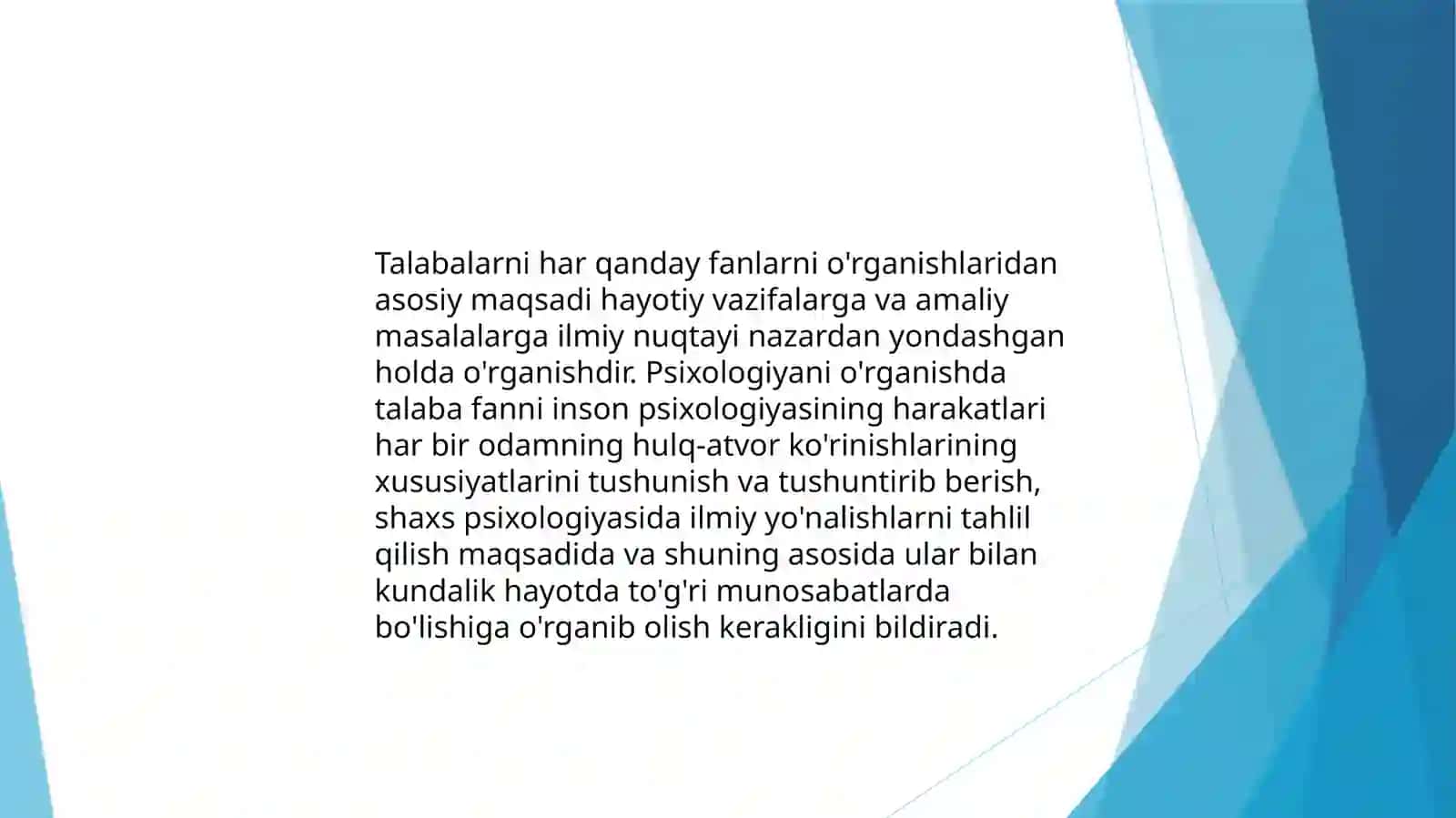 Rivojlanish psixologiyasi nazariyasi va amaliyasi 2
