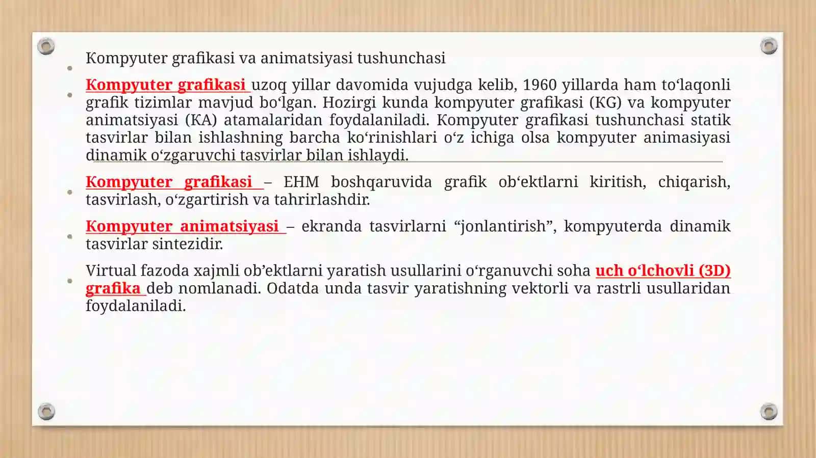 GRAFIK DASTURLAR PAKETI 2