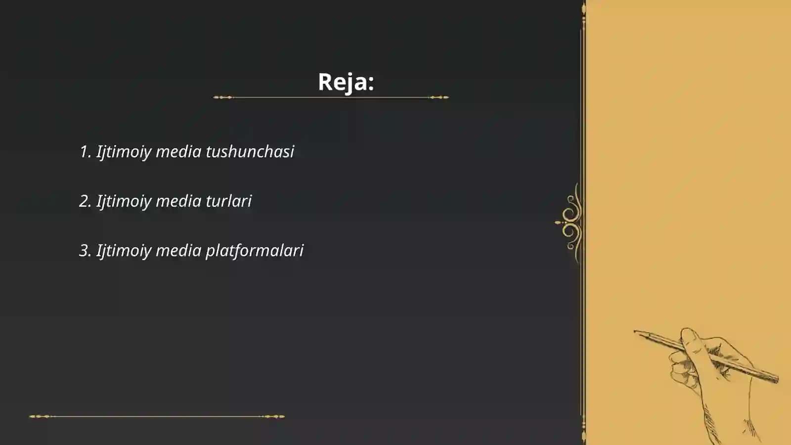 Ijtimoiy media shakllari 2